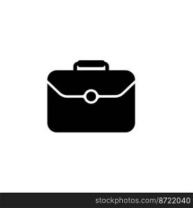 suitcase icon vector illustration logo design