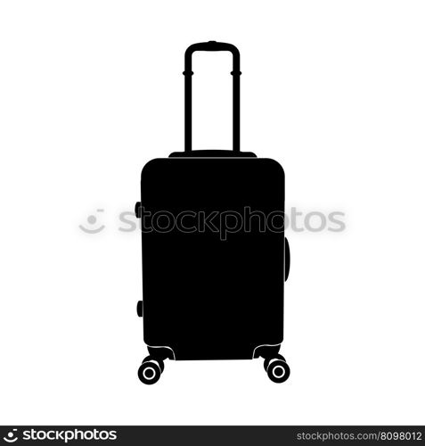 suitcase icon vector illustration symbol design