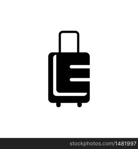 Suitcase icon vector illustration template