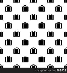 Suitcase pattern. Simple illustration of suitcase vector pattern for web. Suitcase pattern, simple style