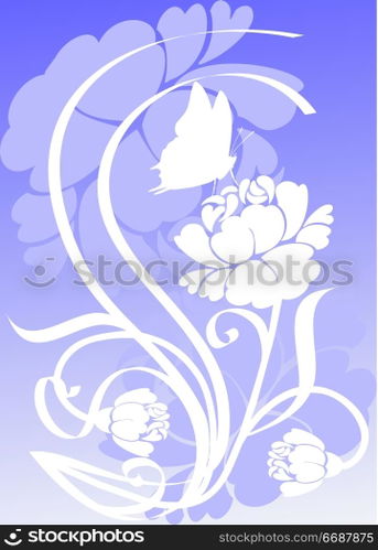 Summer background, vector