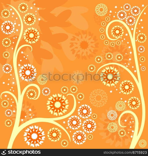 Summer background, vector