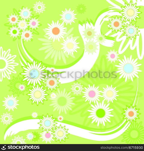 Summer background, vector