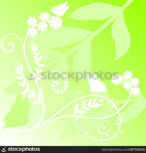 Summer background, vector