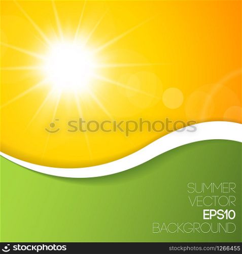 Summer background with place for your content