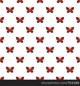 Summer butterfly pattern seamless in flat style for any design. Summer butterfly pattern seamless