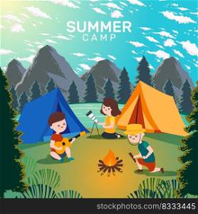 summer c&children scout activity