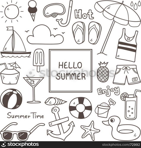 summer doodle
