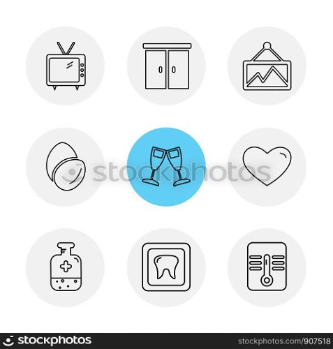 summer , foods , vications , games , fruits , hot , heart , balloons , camera , boat , icon, vector, design, flat, collection, style, creative, icons