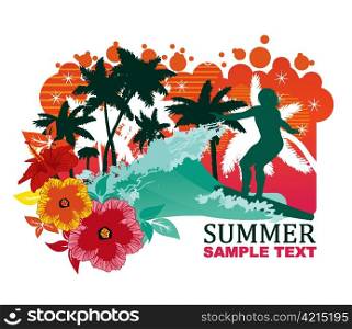 summer illustration