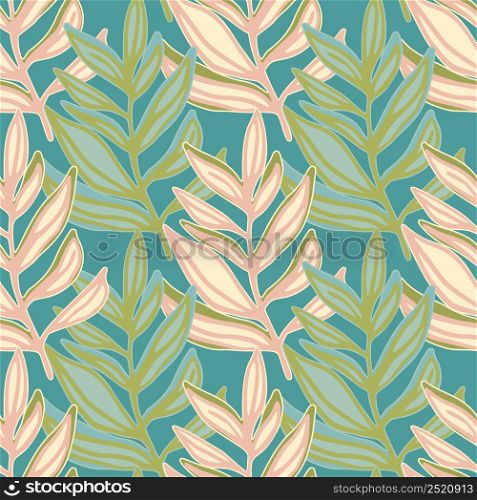 Summer jungle leaf seamless pattern. Tropical vector pattern, palm leaves seamless. Botanical floral background. Creative exotic plant backdrop. Design for fabric, textile, wrapping, cover, card. Summer jungle leaf seamless pattern. Tropical vector pattern, palm leaves seamless. Botanical floral background. Creative exotic plant backdrop.