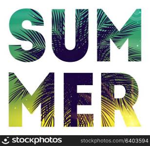 Summer Natural Placard, Poster, Flyer or Invitation Background with Frame Vector Illustration EPS10. Summer Natural Placard, Poster, Flyer or Invitation Background w