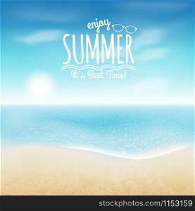 Summer nature abstract background