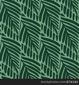 Summer nature jungle seamless pattern. Exotic plant. Tropical pattern, palm leaves seamless vector floral background.. Summer nature jungle seamless pattern. Exotic plant.