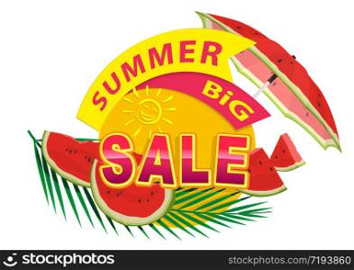 Summer Sale Sticker or Banner