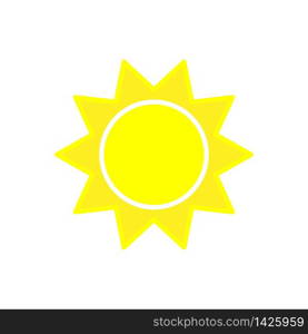 Summer Sun Icon Vector Logo