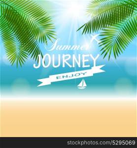 Summer Sunny Natural Background Vector Illustration EPS10. Summer Sunny Natural Background Vector Illustration