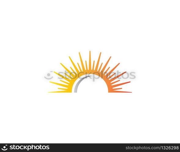 Summer symbol vector icon illustration