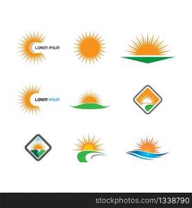 Summer symbol vector icon illustration