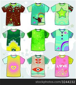 Summer t-shirt design. To see similar design elements, please visit my gallery