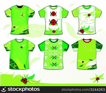Summer t-shirt design. To see similar design elements, please visit my gallery
