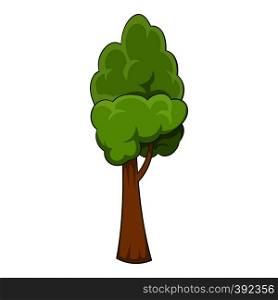 Summer tree icon. Cartoon illustration of summer tree vector icon for web. Summer tree icon, cartoon style
