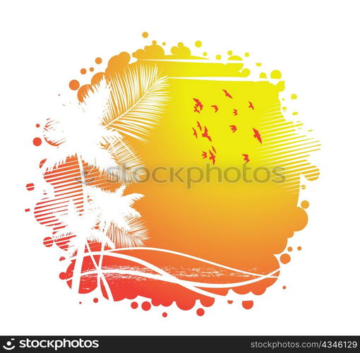 summer vector