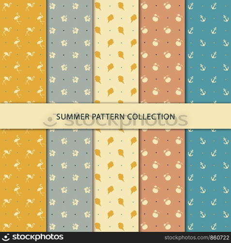 summer winter fall background pattern wallpaper theme vector