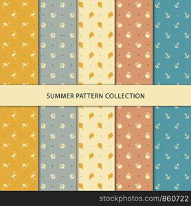 summer winter fall background pattern wallpaper theme vector