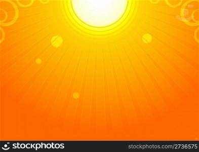 Sun background