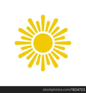 sun circle logo concept