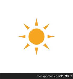 Sun clip art design vector isolated illustration. Sun clip art design vector isolated