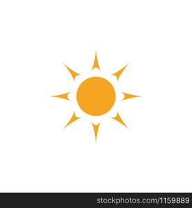 Sun clip art design vector isolated illustration. Sun clip art design vector isolated