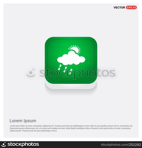 Sun Cloud Icon