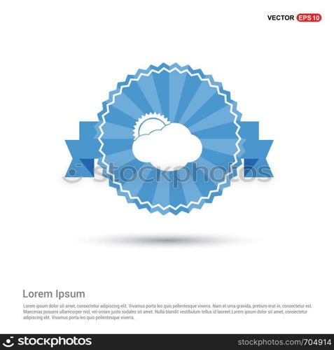 Sun Cloud Icon