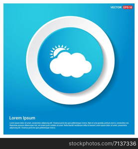 Sun Cloud Icon