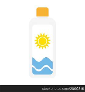 Sun Cream bottle