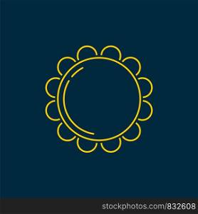 Sun Flower Logo Template Illustration Design. Vector EPS 10.