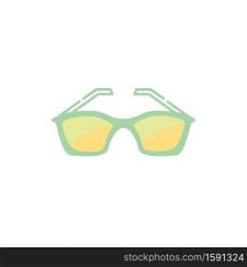 Sun Glasses Icon Clipart Vector Design Isolated