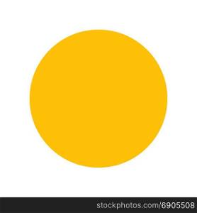 sun, icon on isolated background