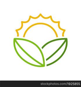sun leaf logo