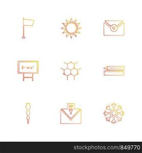 sun , message ,snow flakes , flags , hearts , camera , favourite , flag , icon, vector, design, flat, collection, style, creative, icons , waving flag , stand flag ,