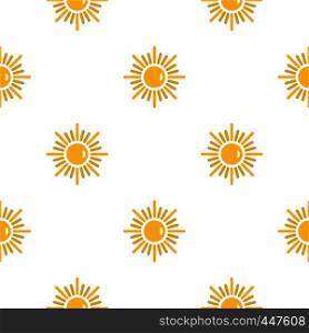 Sun pattern seamless for any design vector illustration. Sun pattern seamless