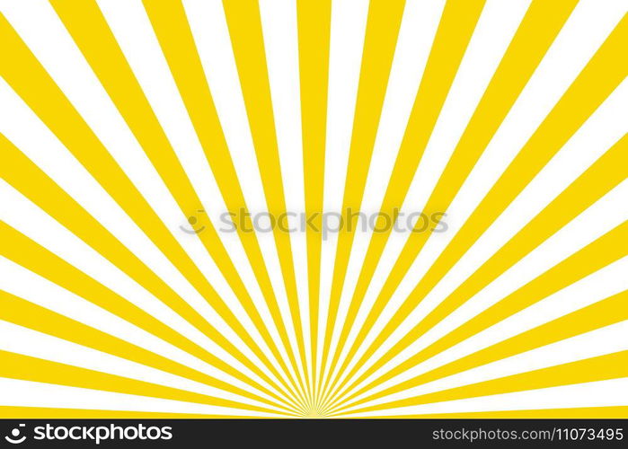 Sun rays. Abstract vector background.