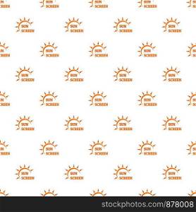 Sun screen pattern seamless vector repeat for any web design. Sun screen pattern seamless vector