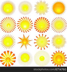 sun shapes