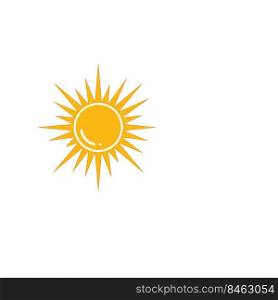 Sun - Summer Icon. vector illustration logo design