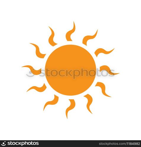 Sun , sunlight icon vector in trendy style