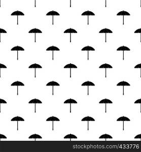Sun umbrella pattern seamless in simple style vector illustration. Sun umbrella pattern vector