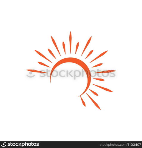 Sun Vector illustration Icon Logo Template design